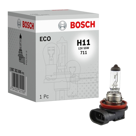 Bóng đèn Halogen ECO H11 12V 55W chính hãng Bosch (1987302806)