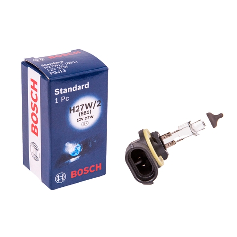 Bóng đèn H27W/2 (881) 12V 27W PG13 chính hãng Bosch (1987303015)