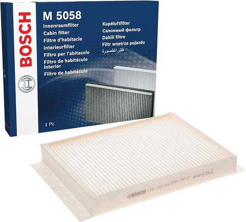 Lọc gió điều hòa ngoài Mercedes Benz Class A; Class C (C200, C250, C300); CLA; E180 (2020+); E200; E250 (2016-2020) chính hãng Bosch Aeristo (1987435058)