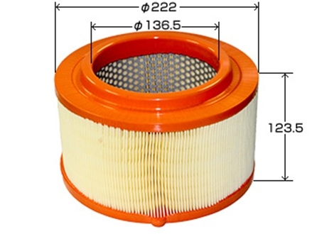 Lọc gió động cơ Ford Ranger 2.2/3.2 (2011-2021); Mazda BT50 2.2/3.2 (2013-2020) chính hãng VIC Nhật Bản (VIC A-482)