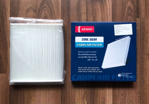 Lọc gió điều hòa Toyota Prado (2009+); Land Cruiser (2007-2012); Premio; Wish; Sienna; Rav4; Prius; Yaris (2006-2013); Avanza (2006+) chính hãng Denso (145520-2370; 014535-0910)