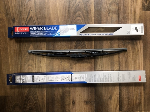 Gạt mưa Mitsubishi Xpander Denso DCS xương sắt hàng chính hãng - Bộ 2 cái