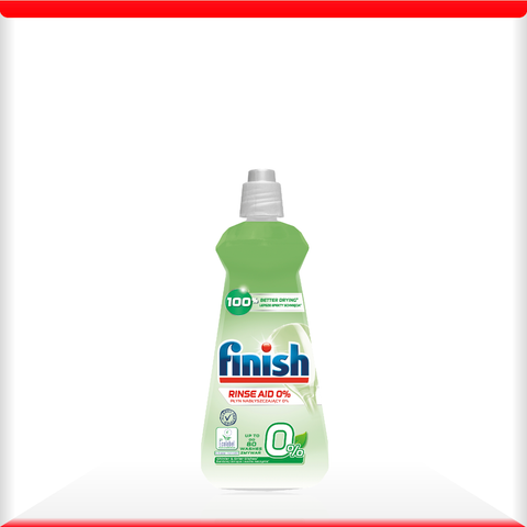 Nước trợ xả làm bóng bát đĩa Finish Eco 0% 400ml