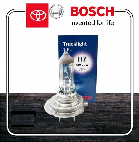 Bóng đèn Halogen H7 24V-70W chính hãng Bosch (0986AL1526)