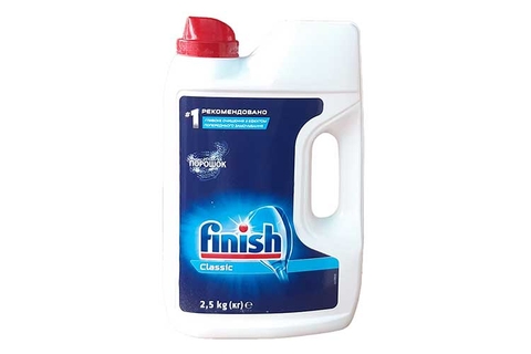 Bột rửa bát Finish can 2,5kg - không hương (Regular)