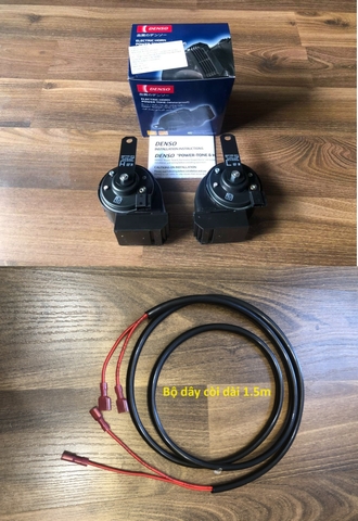 Còi sên Denso xe Toyota Corolla Cross 12v 1 giắc chống nước (JK272000-0410) hàng chính hãng