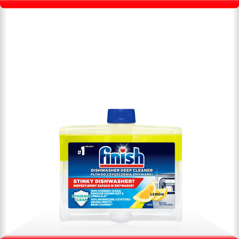 Dung dịch vệ sinh định kỳ máy rửa bát Finish 250ml - Hương Chanh
