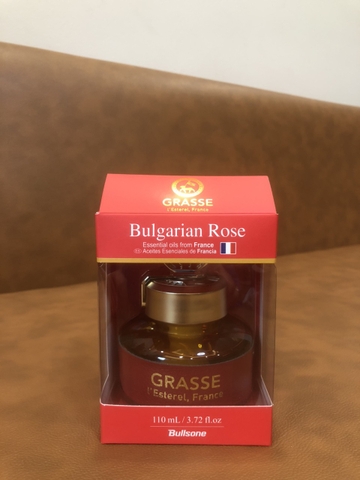 Nước hoa ô tô Bullsone Pháp Grasse L' Esterel Bulgarian Rose chính hãng sản xuất tại Hàn Quốc 100% tinh dầu thiên nhiên - Mùi hương hoa hồng Bulgari