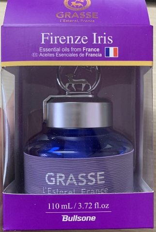 Nước hoa ô tô Bullsone Pháp Grasse L' Esterel Firenze Iris chính hãng sản xuất tại Hàn Quốc 100% tinh dầu thiên nhiên - Mùi hương hoa Diên Vĩ