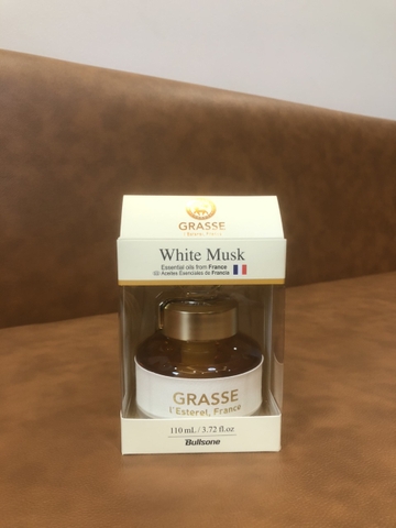 Nước hoa ô tô Bullsone Pháp Grasse L' Esterel White Musk chính hãng sản xuất tại Hàn Quốc 100% tinh dầu thiên nhiên - Mùi xạ hương ly ly trắng