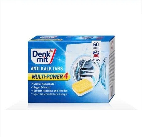 Viên vệ sinh lồng máy giặt Denkmit hộp 60 viên