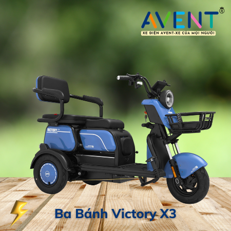 Xe Ba Bánh Điện Victory X3