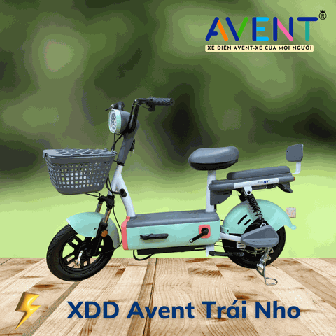 Xe Đạp Điện Avent Trái Nho