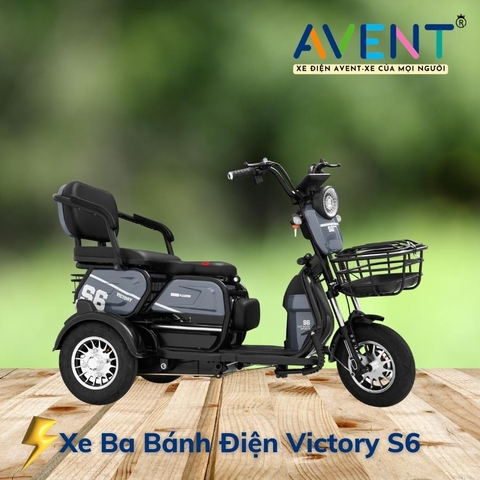 Xe Ba Bánh Điện Victory S6