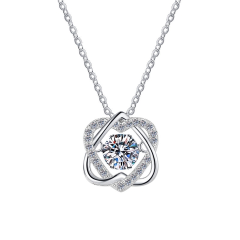 Dây chuyền Moissanite Cao Cấp  ESME ES448-HK047