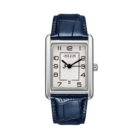Đồng Hồ Nam JA-1494M Julius Hàn Quuốc Dây Da (2 màu)