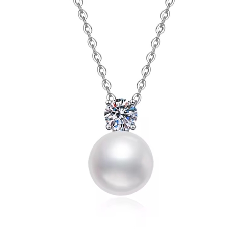 Dây chuyền Moissanite Cao Cấp  ESME ES451-ZZHK004