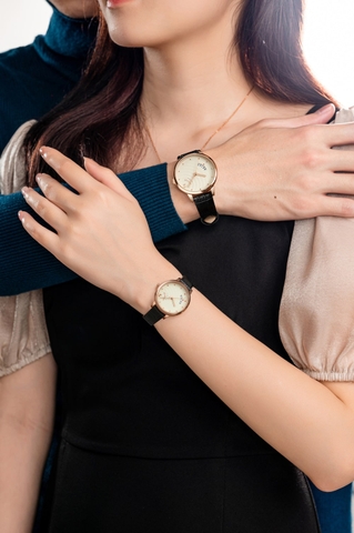 Đồng Hồ Nữ JA-1391L Julius Hàn Quốc Dây Da (2 Màu)