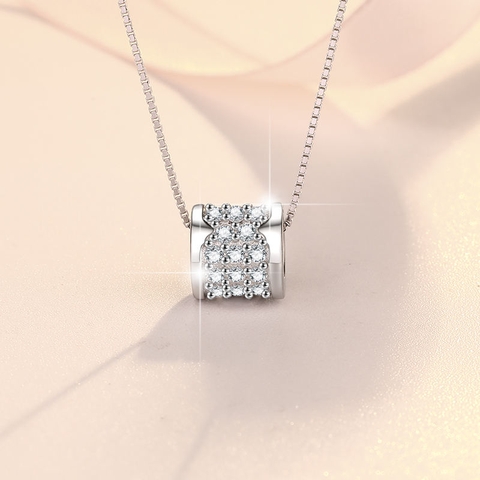 Dây chuyền Moissanite Cao Cấp  ES447-HK054
