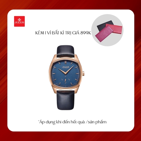 Đồng Hồ Nam JS-014M Julius Star Hàn Quốc Dây Da (4 Màu)