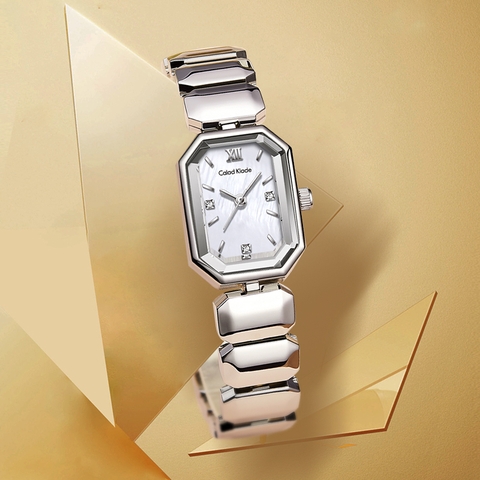 Đồng Hồ Nữ CK CK-3022 Dây Thép ( Trắng Bạc )