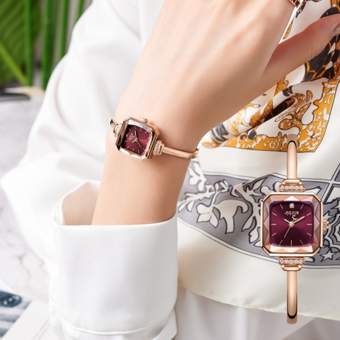 Đồng Hồ Nữ JA-1316B Julius Dây Thép