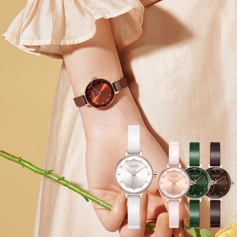 Đồng Hồ Nữ JA-1348 Julius Hàn Quốc (4 Màu)