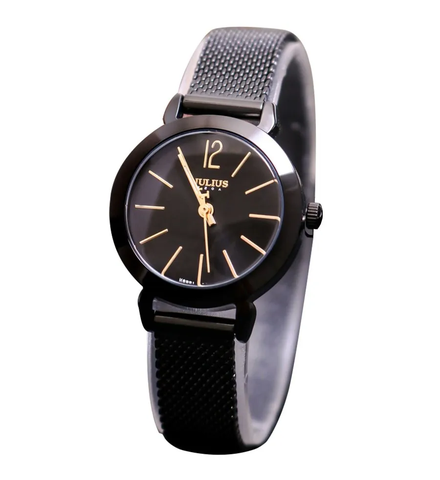 Đồng Hồ Nữ JA-732K Julius Hàn Quốc Dây Thép