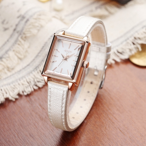 Đồng Hồ Nữ JA-787D Julius Hàn Quốc Dây Da