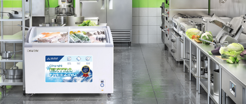 Tủ đông Hòa Phát 1 ngăn 451 lít HSF AD6451.C1 Mới 100% Chính Hãng