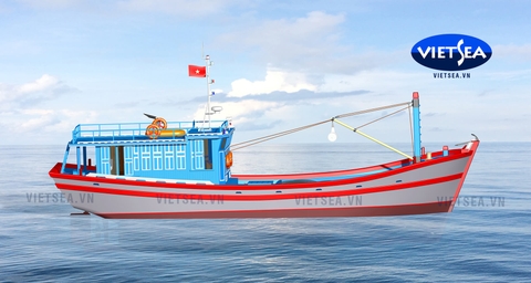 Tàu rê vỏ gỗ 24m
