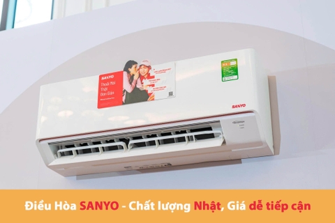 Điều Hòa SANYO – Chuẩn Nhật Bản Cho Cuộc Sống Thoải Mái Hiện Đại