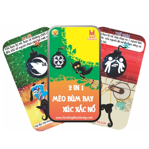 THẺ MÈO BÙM - XÚC XẮC NỔ