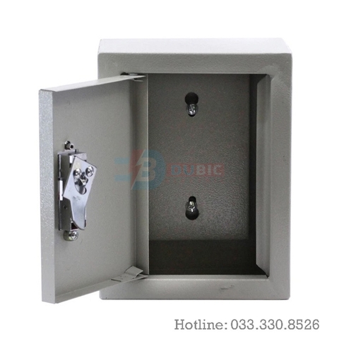 Tủ điện nổi sơn tĩnh điện TH trong nhà và ngoài  - Chất liệu tôn dày - Màu ghi xám - DUBIC