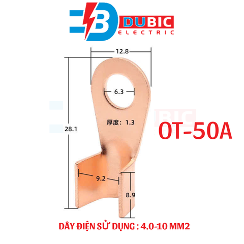 100 chiếc đầu cos đồng OT 3A-300A