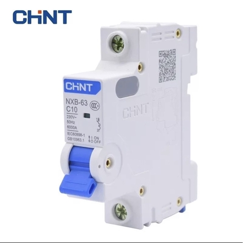 Aptomat MCB Chint NXB-63 1P 2P 3P - 6A 10A 16A 20A 25A 32A 40A 50A 63A