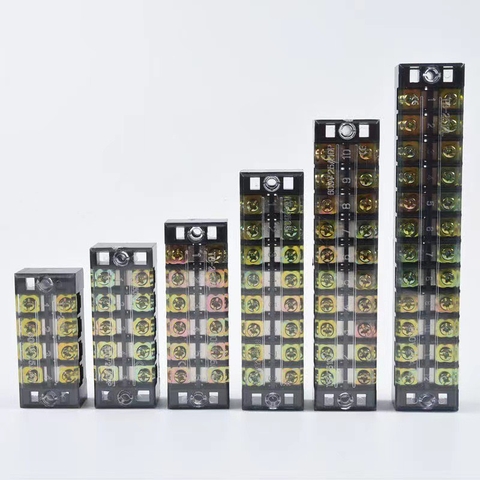 Cầu đấu domino 15A 25A 45A - 4P 6P 12P 600V LAKISAN