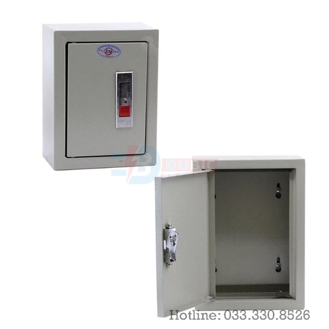 Tủ điện nổi sơn tĩnh điện TH trong nhà và ngoài  - Chất liệu tôn dày - Màu ghi xám - DUBIC