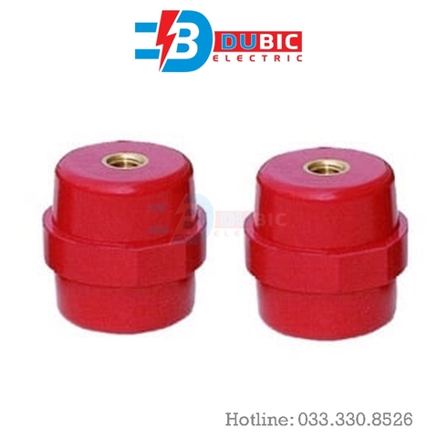 Gối sứ đỏ cách điện SM25 SM30 SM35 SM40 SM51 SM60 SM76