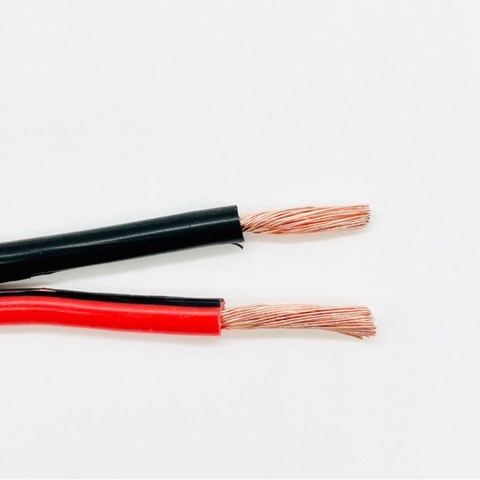 Dây điện đôi đỏ đen 26awg 24awg 22awg - Đồng nguyên chất - 100 mét