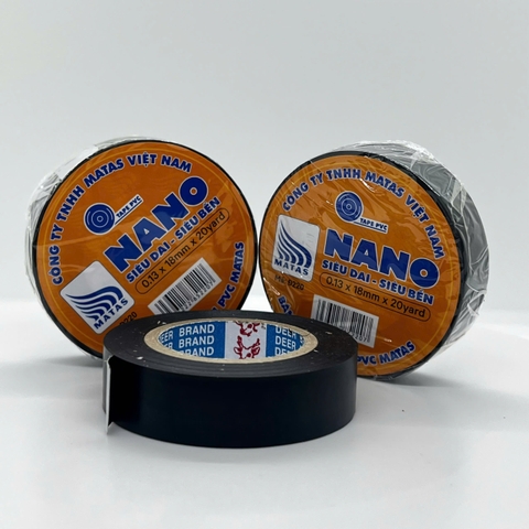 Băng dính điện NANO đen - dài 20Yard
