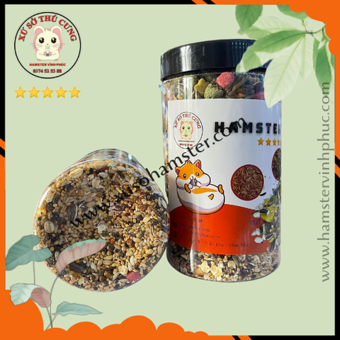 Thức ăn siêu dinh dưỡng cho hamster