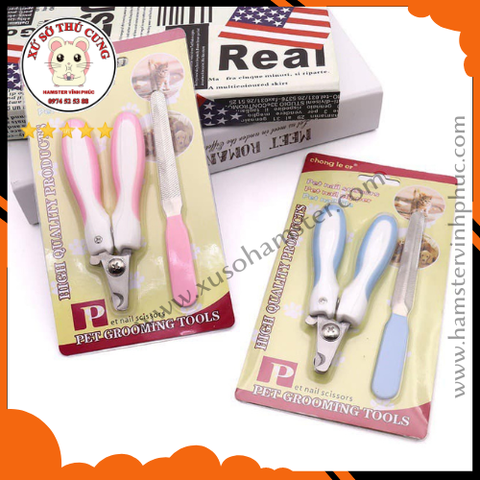 Kìm bấm móng chó mèo kèm rũa