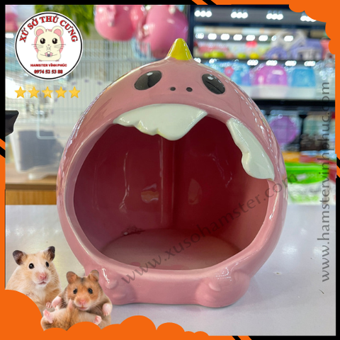 Nhà ngủ sún răng xl cho hamster , nhím.