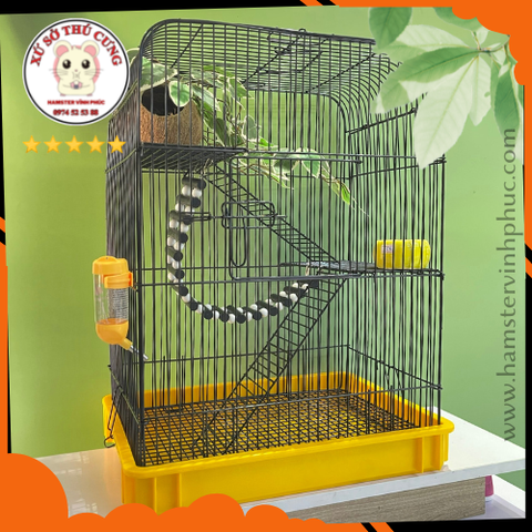 Lồng nuôi sóc tĩnh điện cao cấp
