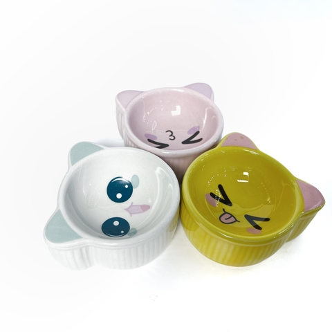 Bát ăn hamster mặt thú