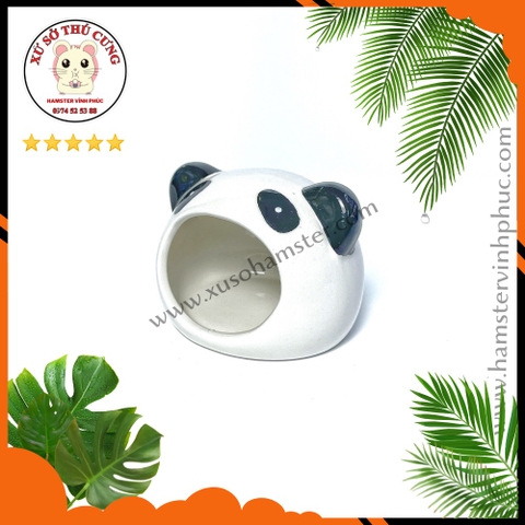 Nhà ngủ hamster đầu gấu trúc