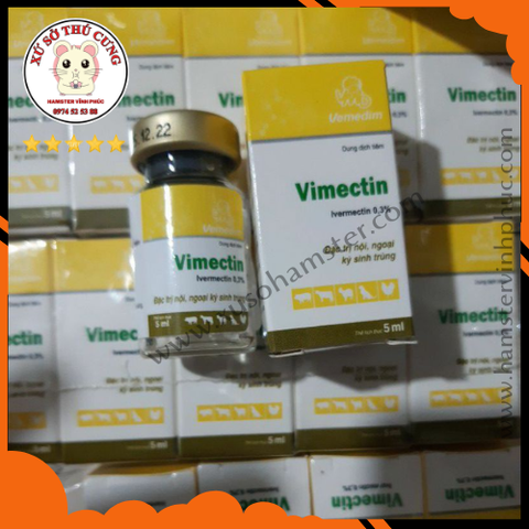 Tiêm trị nấm ghẻ Vimectin 0.3