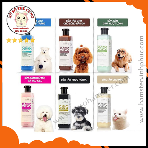 Sữa tắm SOS cho chó mèo