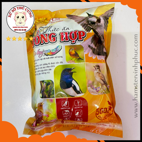 Thức ăn cho chim tổng hợp